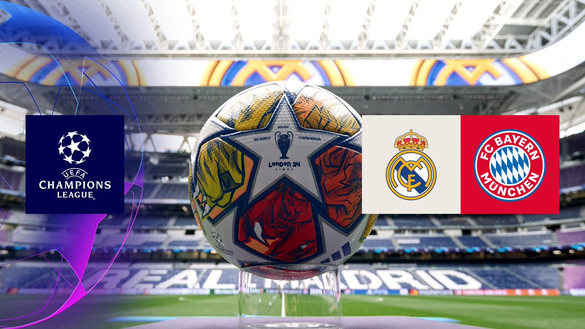 Who’s ready for round 2 of the #UCL? 😍🍿 Watch Real Madrid v Bayern Munich LIVE at 3pm ET on DAZN.com