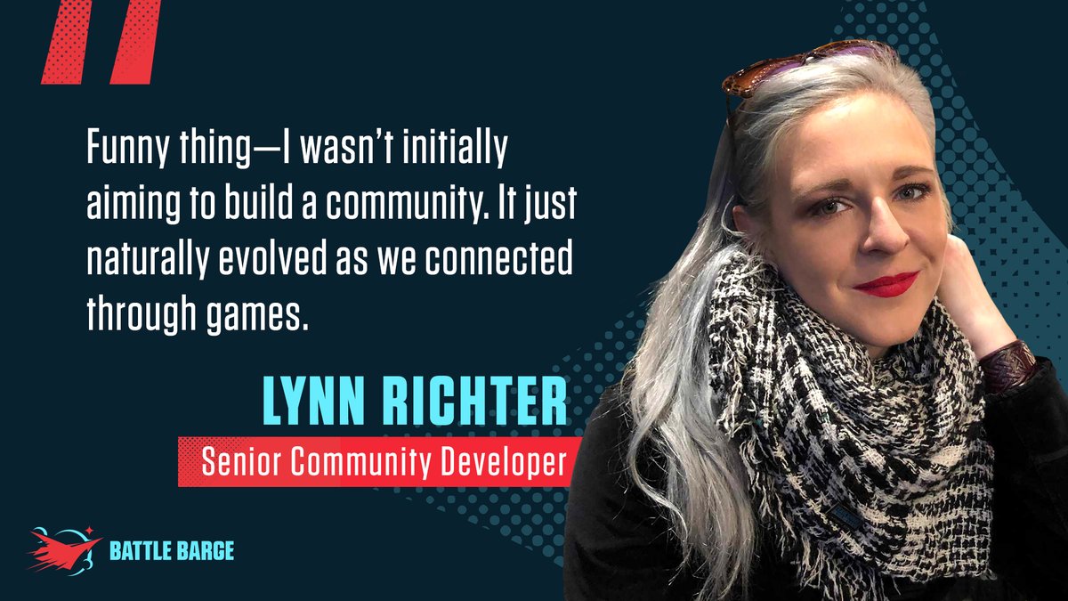 Introducing Lynn, our very own Community Manager!​ “Hey everyone! It’s no secret that everyone has their own unique journey into this industry. Here’s a bit about mine: ​ 1/3