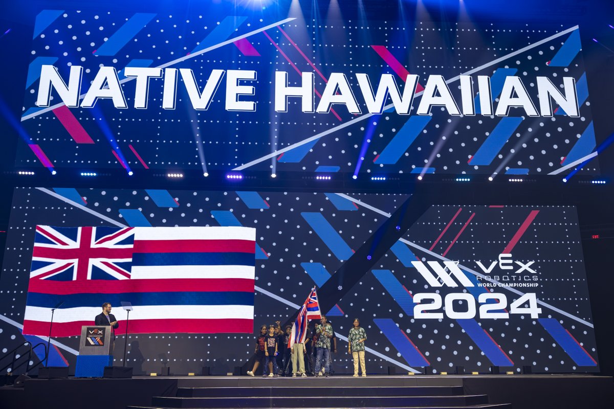 Congratulations to the Hawaii teams that competed at the VEX World Championships! The event was held in Dallas, TX, from 4/25-5/3. Seven Hawaii teams competed after qualifying at the Hawaii VEX Elementary/Middle School Regional Championships back in February. 📸: @REC_Foundation