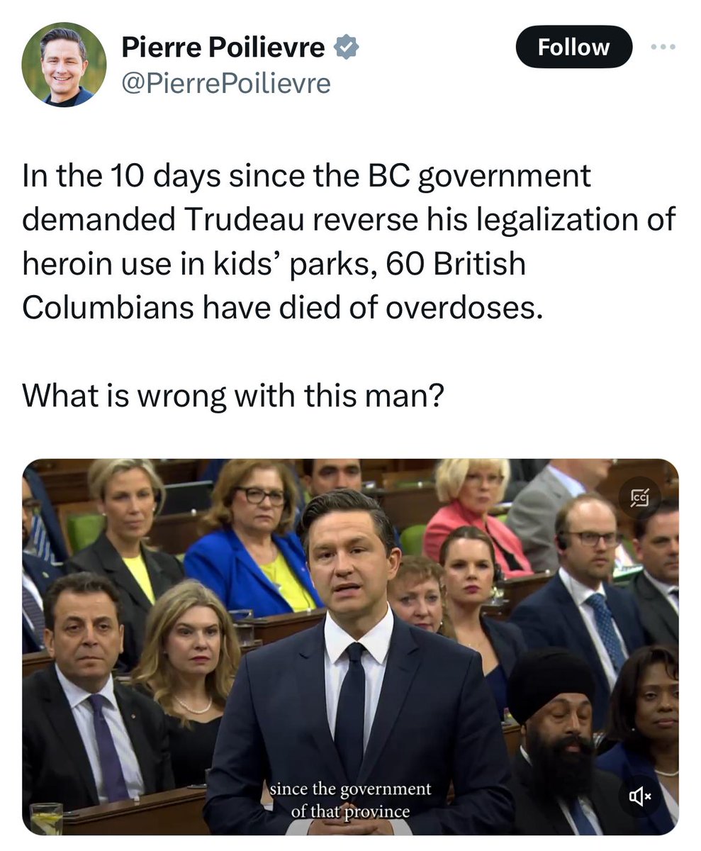 Four days ago, I let @SarahFischer__ (Communications Director for @PierrePoilievre) know that she was giving her guy inaccurate KMs when it comes to the situation here on the ground in BC. Since these facts are so easy to look up, I thought the leader of a major Canadian…