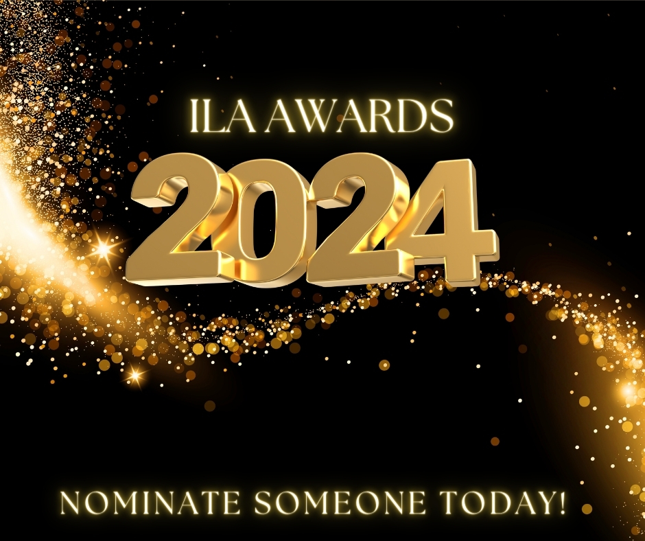 The deadline to nominate someone for an ILA Award is approaching! This is your last opportunity to recognize and celebrate someone in your library or professional network who has dedicated themselves to librarianship. Submit a nomination by May 15th! ow.ly/qVl250RzAtC