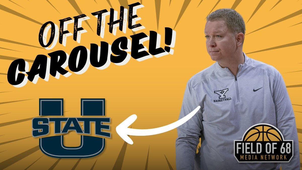 🚨 OFF THE CAROUSEL 🚨 New @USUBasketball head coach Jerrod Calhoun talks with @CBB_Central about the upcoming season for the Aggies. LIVE at 7pm ET! WATCH: youtube.com/live/B5iSGP-6t…