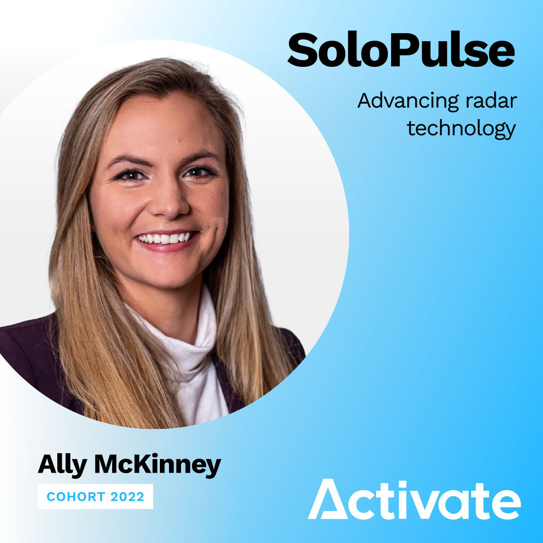 SoloPulse (Ally McKinney, Cohort 2022) is unlocking new radar capabilities. In 2023, its software enhanced the capabilities of a $20 sensor to function better than a $200 sensor, with no hardware changes. Read more about Activate's #FellowImpact: hubs.la/Q02wsvVx0