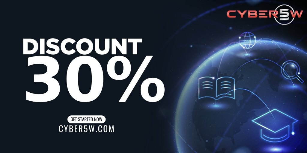 Don't miss out on our special offer! Enjoy a 30% discount on all Cyber5W courses by using the code 'c5w30off24'. Start learning today! academy.cyber5w.com/collections
#C5W #CCDFA #CCMA #DFIR #Malware #Infosec #Digitalforensics