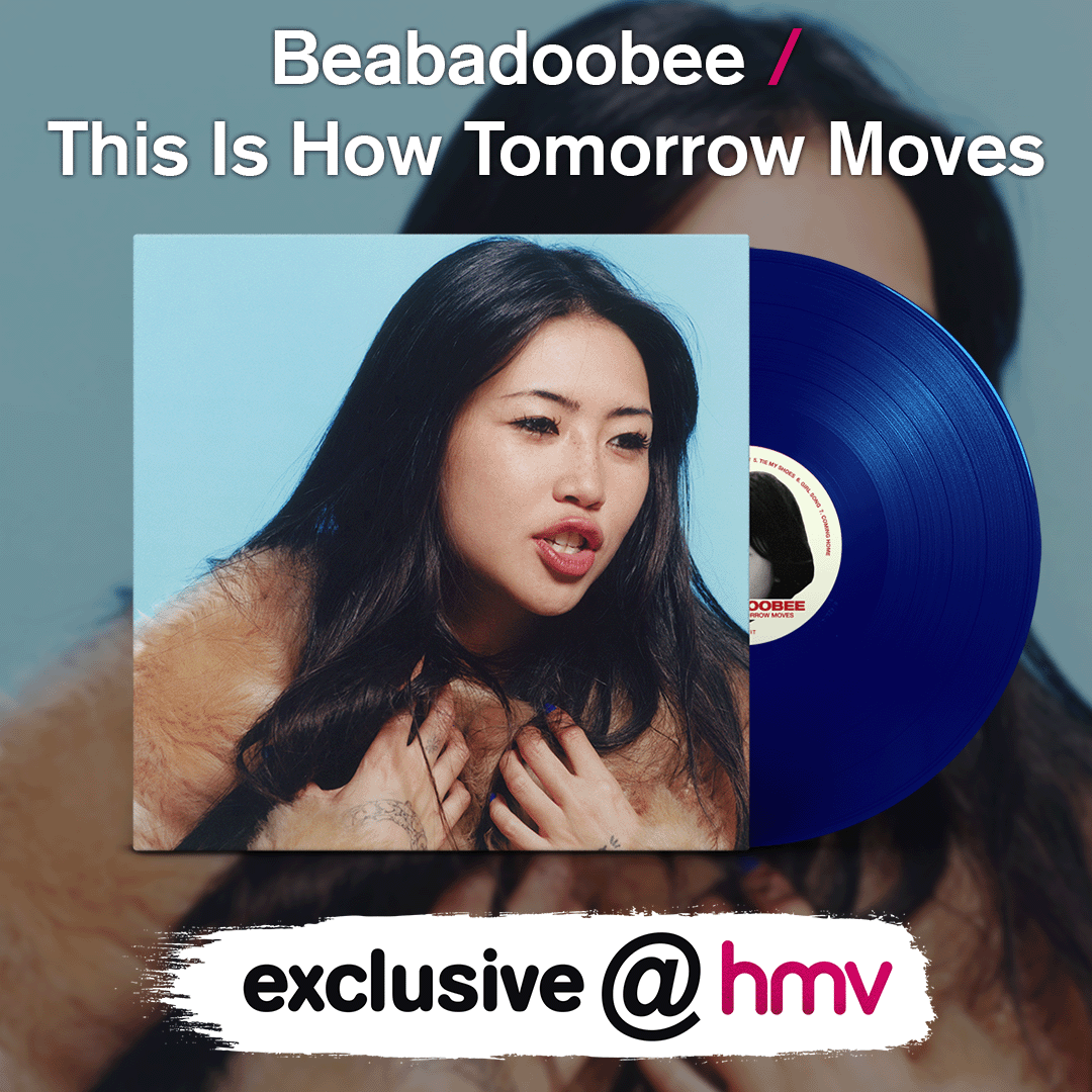 🚨 NEW: Beabadoobee / This Is How Tomorrow Moves on #hmvExclusive translucent electric blue vinyl, red vinyl & standard CD. 🔗 Pre-order now: ow.ly/aFBs50RzCVn+