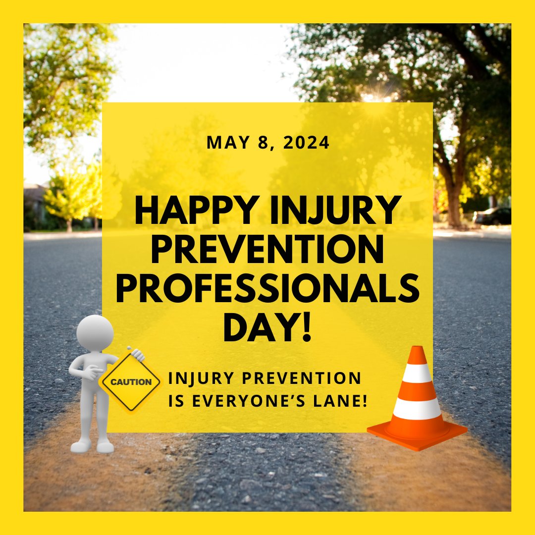TCAA wants to wish all our IP Professionals a very happy and SAFE Injury Prevention Professionals Day! As our IP Committee likes to say 'Injury Prevention is Everyone's Lane!' Working together as a community, we can all do a part to lessen and eliminate injuries.