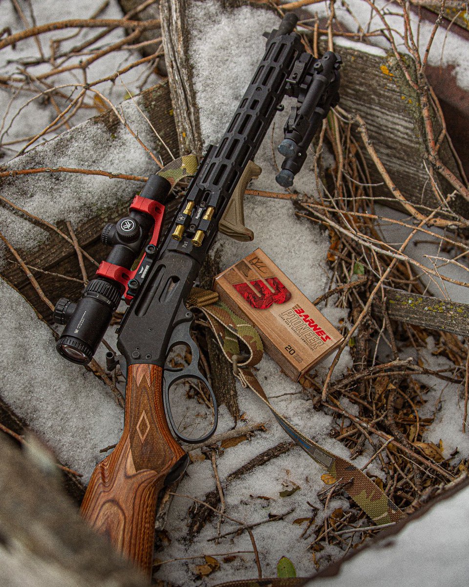 What's your take on modernized lever actions? 📸 by @BarnesBullets #brownells #buildbetter #marlin #leveraction #modernized