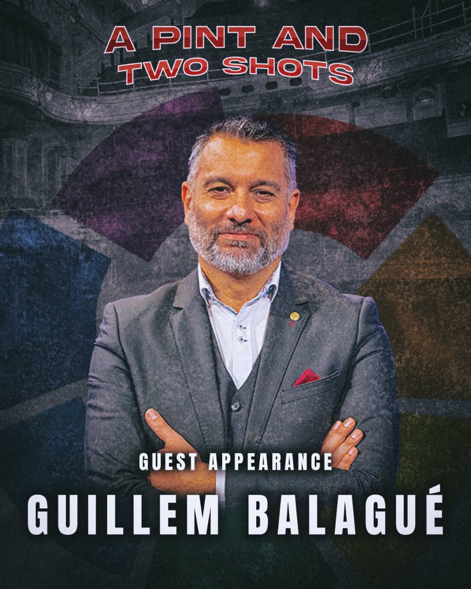 𝗦𝗲𝗲 𝘆𝗼𝘂 𝗼𝗻 𝗦𝗮𝘁𝘂𝗿𝗱𝗮𝘆 𝗻𝗶𝗴𝗵𝘁... We have a few surprise guests, but we had to announce this last minute belter...@GuillemBalague Coming straight from the Old Firm to join us on stage at The Pavilion🎤 Limited tickets still available! 🎟️ bit.ly/3UAlJkG