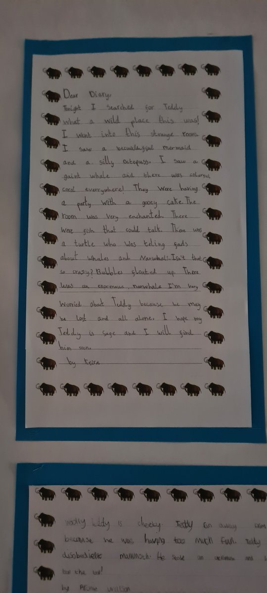 WestvalePrimary's tweet photo. What fantastic writing based upon Year 1's Pathways to Write unit!  The children have been working exceptionally hard to develop beautiful neat handwriting. #worktobeproudof #Pathwaystowrite @TheLCUK @Kirkbycollab https://t.co/2H5DIOKDMn