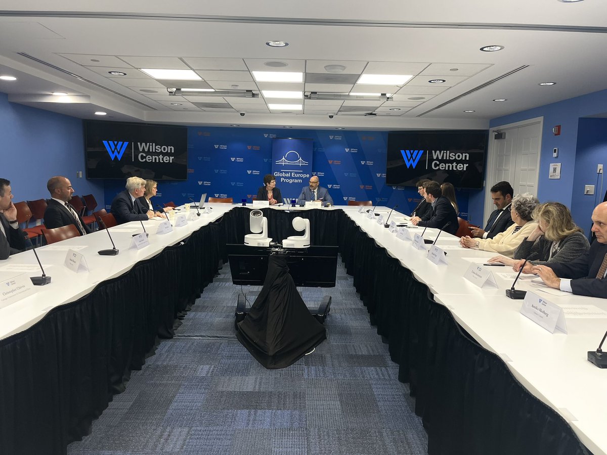 We were delighted to host Christian Mangold at @TheWilsonCenter for an insightful discussion on what to expect in the upcoming @Europarl_EN elections and what they mean for the transatlantic partnership. @EPWashingtonDC