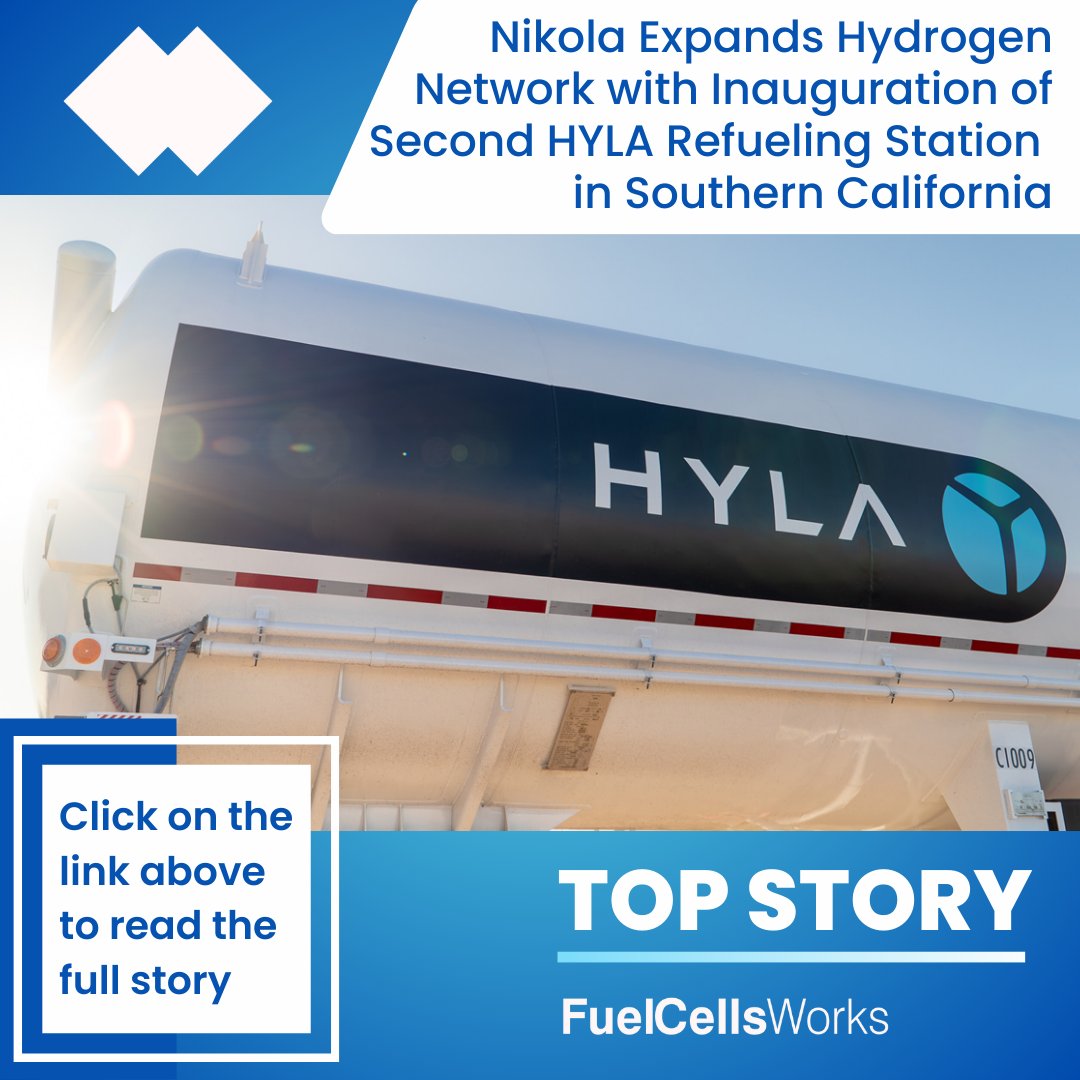 Here is our TOP #FuelCell & #hydrogen Story of the day. Read here-- tinyurl.com/nhbuxpmx And follow us for more #HydrogenNew