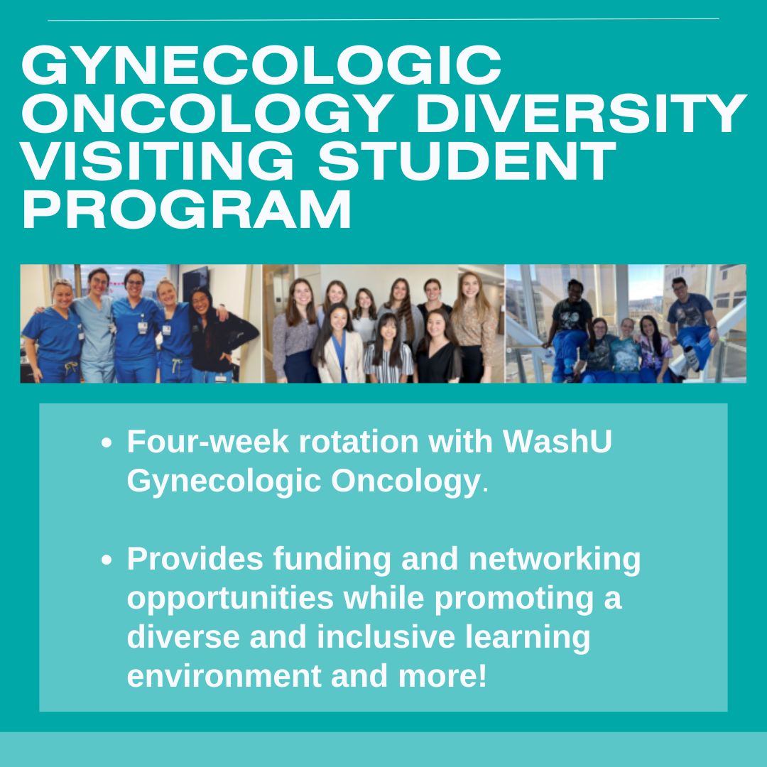 Attention: Medical Students! Are you interested in a rotation with our Gynecologic Oncology division? Look no further than this NEW opportunity! shorturl.at/hwERZ Deadline to apply: May 31st, 2024