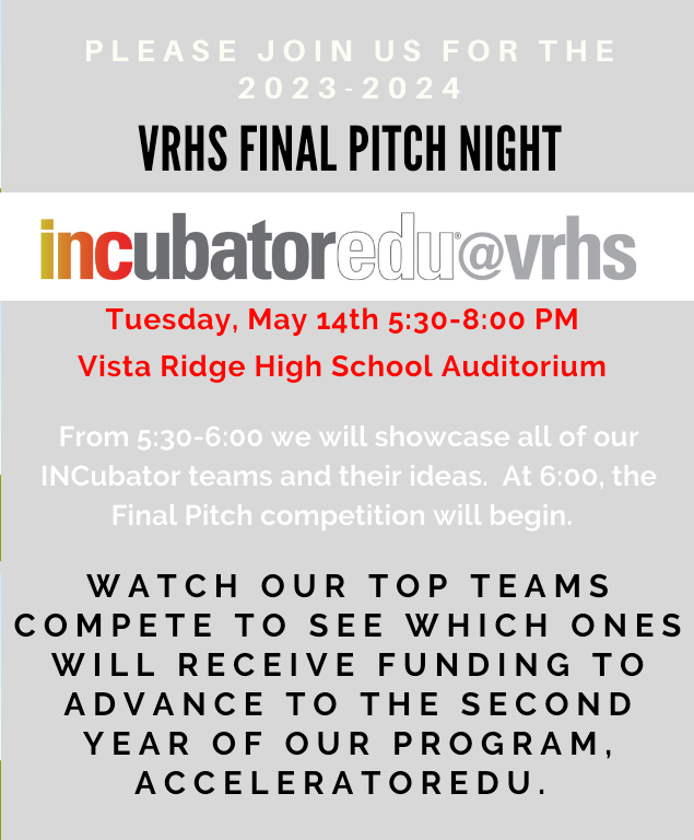 Incubator_Vistaridge tweet media