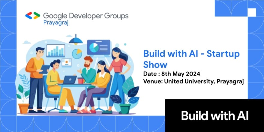 Zaidusyy's tweet photo. Grateful for the inspiring experience at BUILD with AI Startup Show by @GdgPrayagraj at United University. Thanks to the amazing team led by Priyanshu Singh, Sanskar Dubey, and Divya, and Ankit Kumar Verma Sir for organizing. #BuildwithAI #GDGPrayagraj https://t.co/nm7Ah39MRa