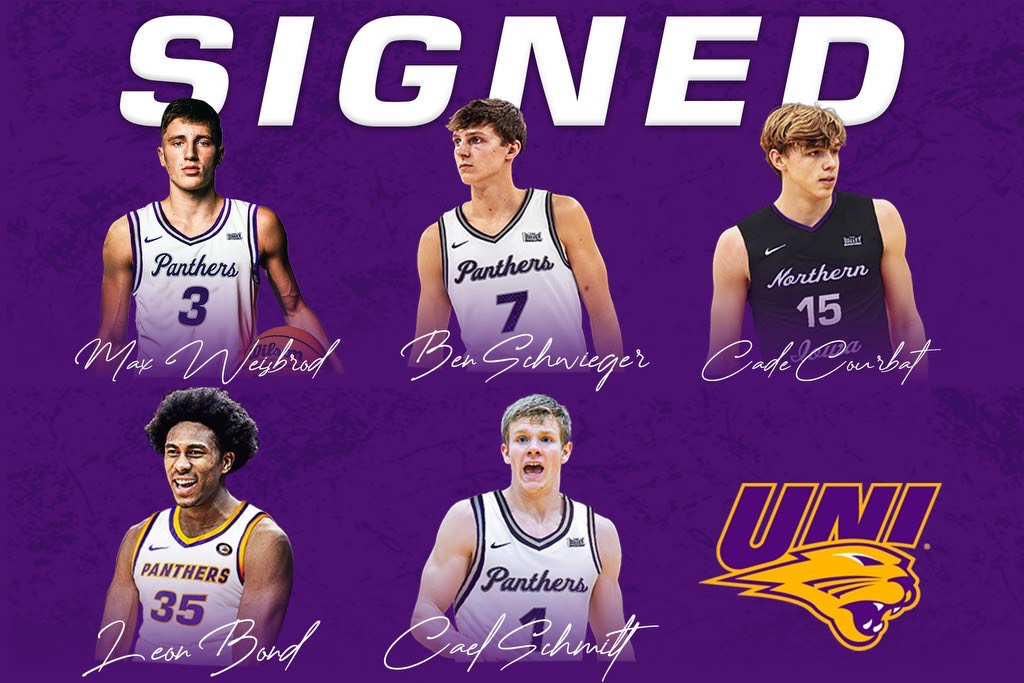 Head coach Ben Jacobson announces the addition of five players to 2024-25 recruiting class 📝 

📰 bit.ly/3QEqbfY

#EverLoyal #1UNI #Family