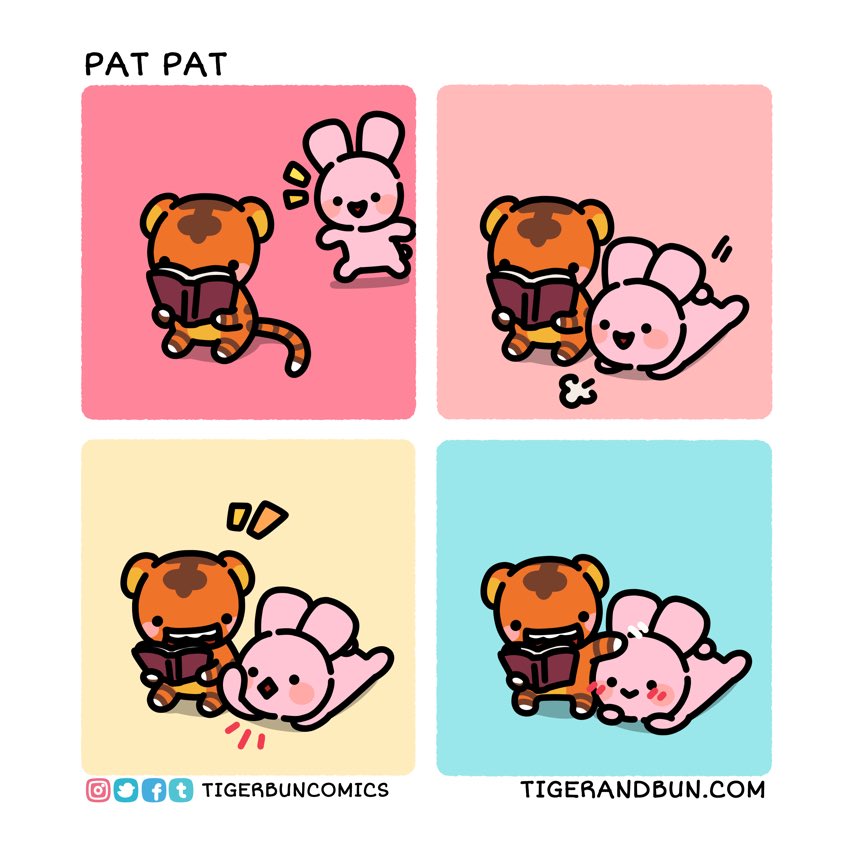 Pat here please! 🐰💖🐯