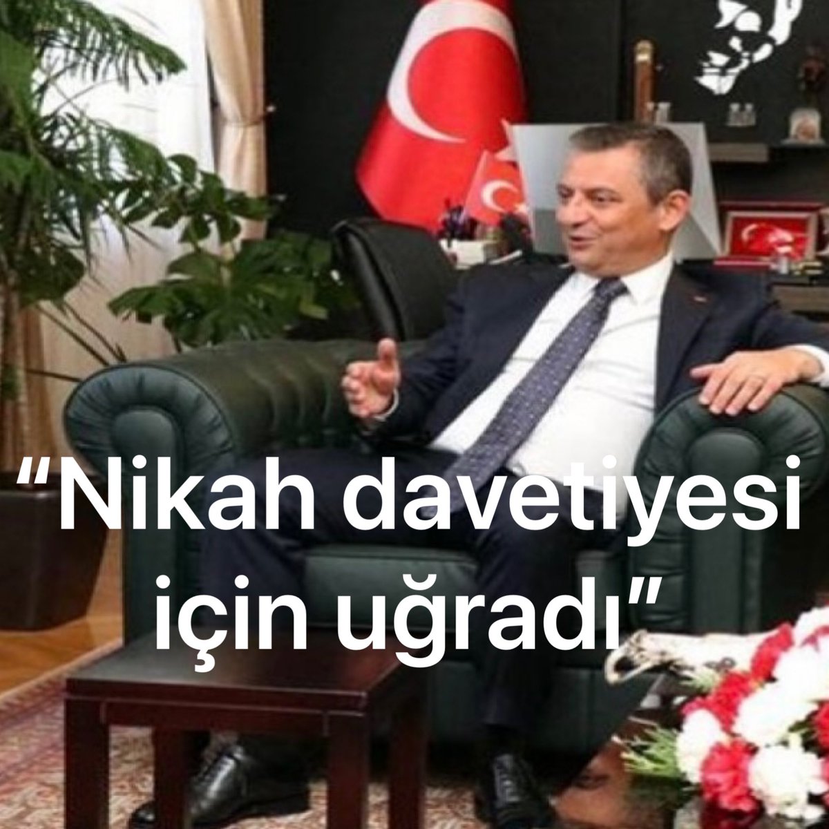 Biz, “Atatürk’ün partisinde Atatürk’e küfreden bir serefsizin ne isi var?” diyoruz “düğün davetiyesi getirdi” diyor Dalga mı geçiyor bizimle?
