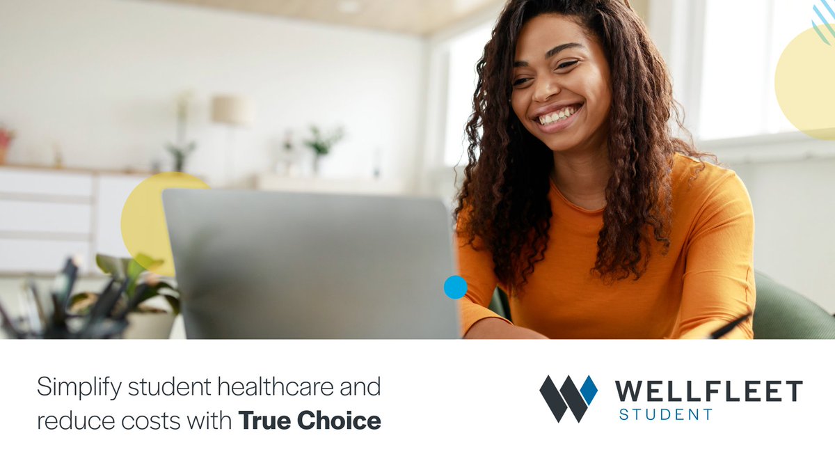 We’re always striving to create the best for our students 💯 — and that’s why we created the True Choice health plan. So, what is True Choice? For all the details on our approach, read our blog. hubs.la/Q02qMCVB0 

#studenthealth #studentwellness #wellfleetstudent