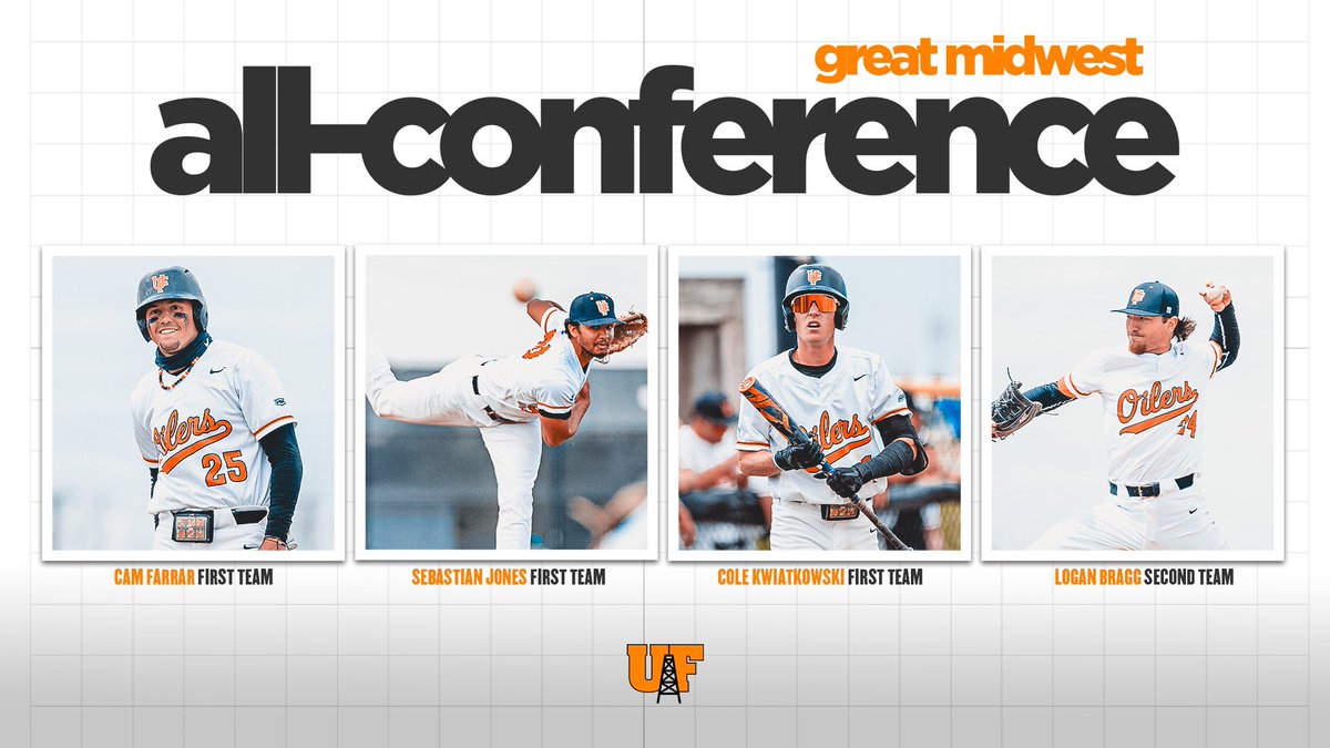 The baseball team had four players earn all-conference honors!

⚾️: findlayoilers.com/news/2024/5/8/…
