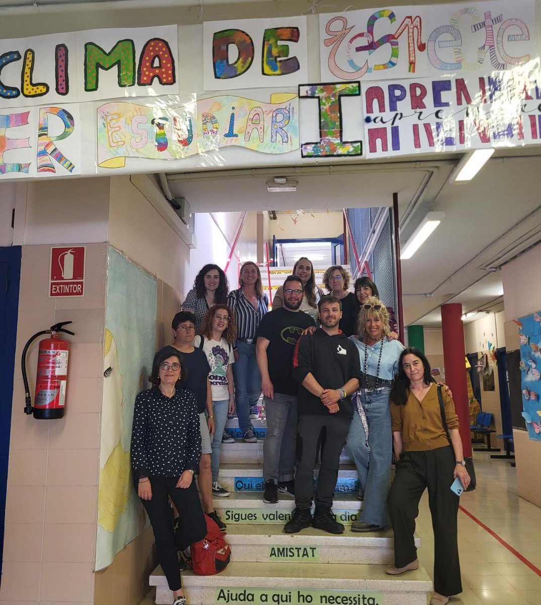 Hipatia AEBE Cantabria (@aebehipatia) on Twitter photo ¡Mucho brillo en Institut Escola Mediterrani de Tarragona!
Participando en #GruposInteractivos, #TertuliasDialógicas, Formación de familias… trabajando mucho y fortaleciendo redes para el éxito educativo en <a href="/educantabria/">Educantabria</a> de la mano de las agrupaciones escolares✨
#IESLaAlbericia ¡Mucho brillo en Institut Escola Mediterrani de Tarragona!
Participando en #GruposInteractivos, #TertuliasDialógicas, Formación de familias… trabajando mucho y fortaleciendo redes para el éxito educativo en <a href="/educantabria/">Educantabria</a> de la mano de las agrupaciones escolares✨
#IESLaAlbericia