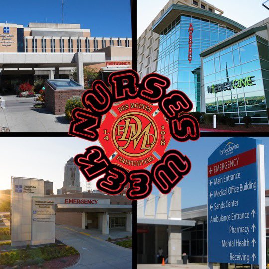 It’s NURSES WEEK! We are so thankful for all our patient care partners across Des Moines! Make sure to show the nurses in your life some extra love this week! #NursesWeek2024 #EMS #Local4