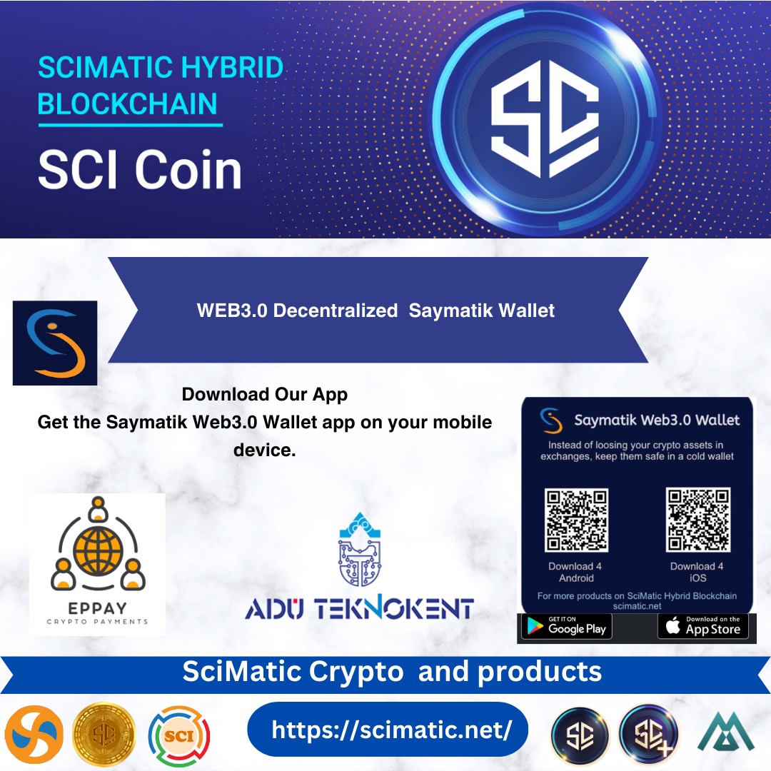 ¡Apoya la innovación en blockchain con SCI Coins! Obtén tus SCI Coins en Scimatic.net, p2pb2b o Tokpie y forma parte de esta revolución tecnológica. #Innovación #SCIcoins #Tecnología #Ethereum