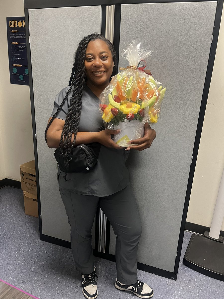 Happy School Nurse Appreciation Day!! Nurse Gibson, thank you for always going above and beyond for our students. The Legendary Lincoln HS truly appreciates you!! 💜🖤 @LanceWi26777138 @LincolnMadison7 @dallasschools