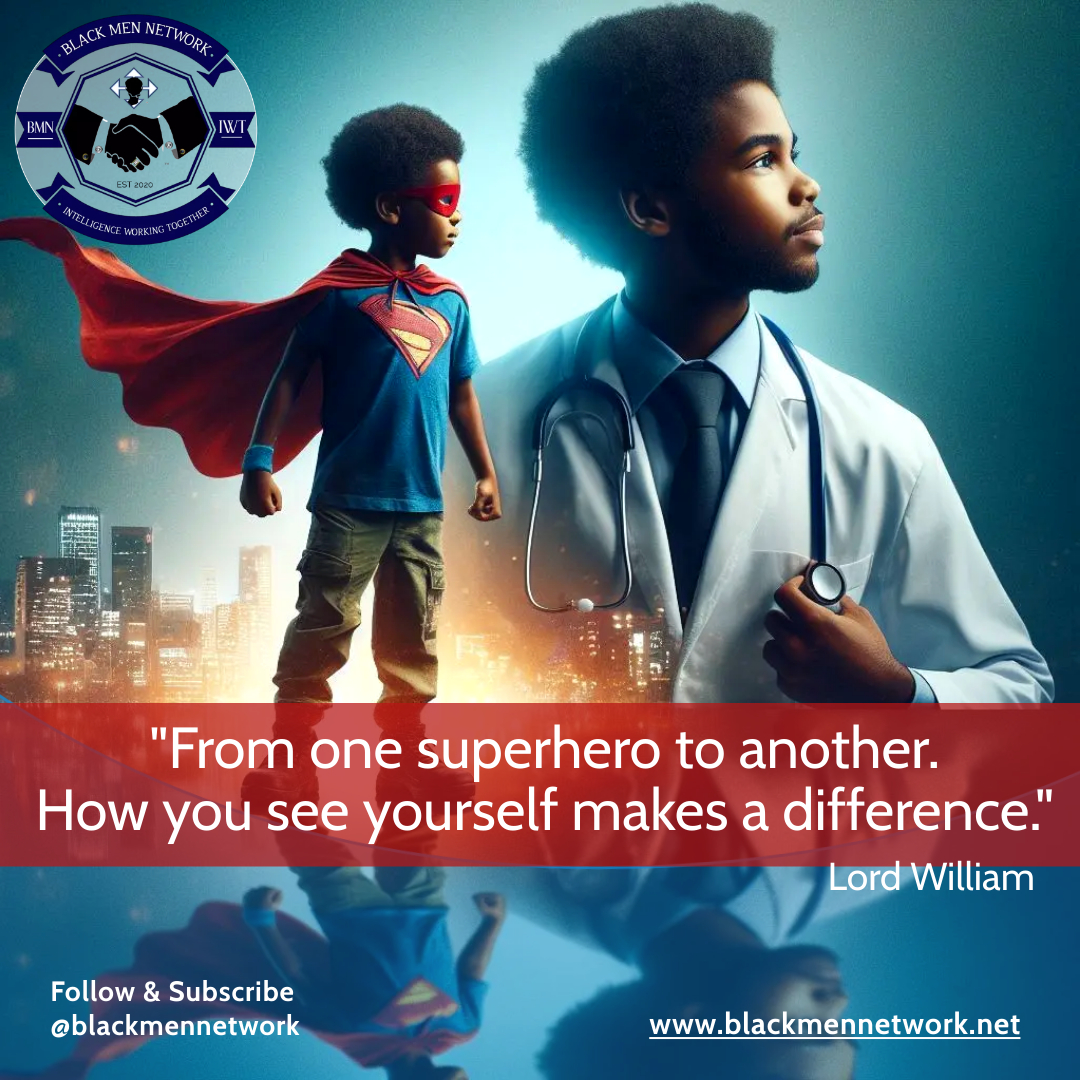 How you see yourself makes a difference. Black men teaching Black children to love themselves and to have NO LIMITATIONS! That's why Black MEN Network.  #God #love #blackmennetwork #blackisbeautiful #new #news #love #like #share