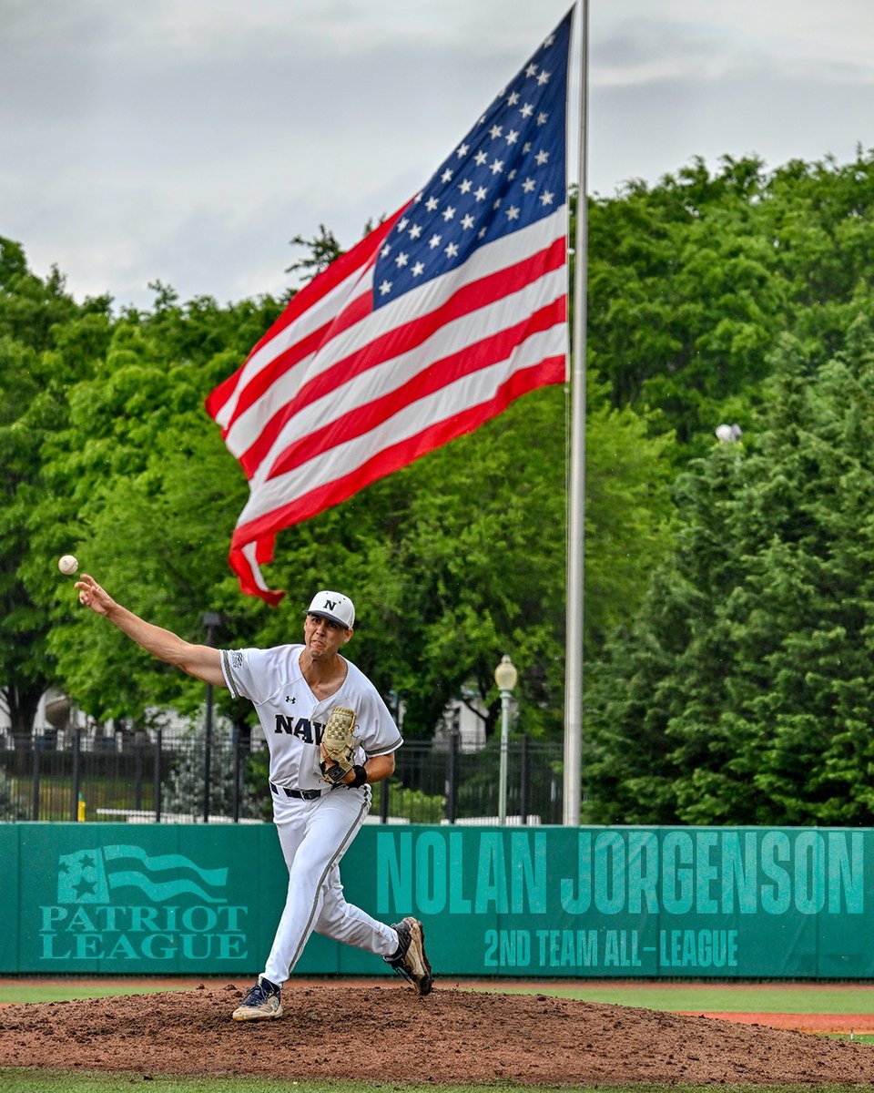 NavyBaseball's tweet photo. A pair of studs 🔥

Congrats to Nolan Jorgenson and Brock Murtha on getting All-Patriot League Second Team nods.

📰 https://t.co/bfBjYQqxWn

#GoNavy | @PatriotLeague | @NCAABaseball https://t.co/tc1DCzu3GW