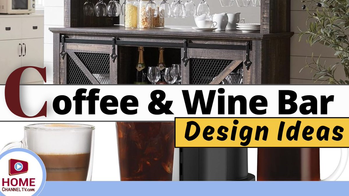 Coffee & Wine Bar Ideas -- WATCH HERE --> youtu.be/xAhkBlPA_3c
.
#Coffee #CoffeeTime #CoffeeLover #wine #WineWednesday #design #interiordesign