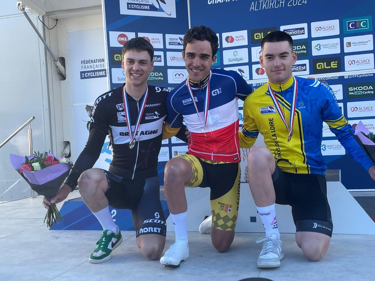 Vice champion of France Time Trial U23. Proud beyond words.