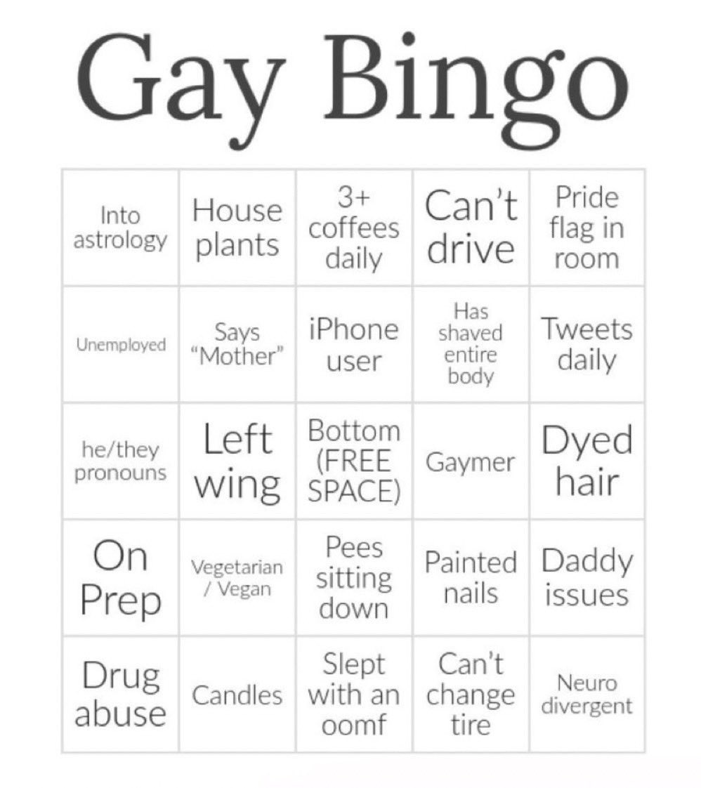 i did not bingo 😦