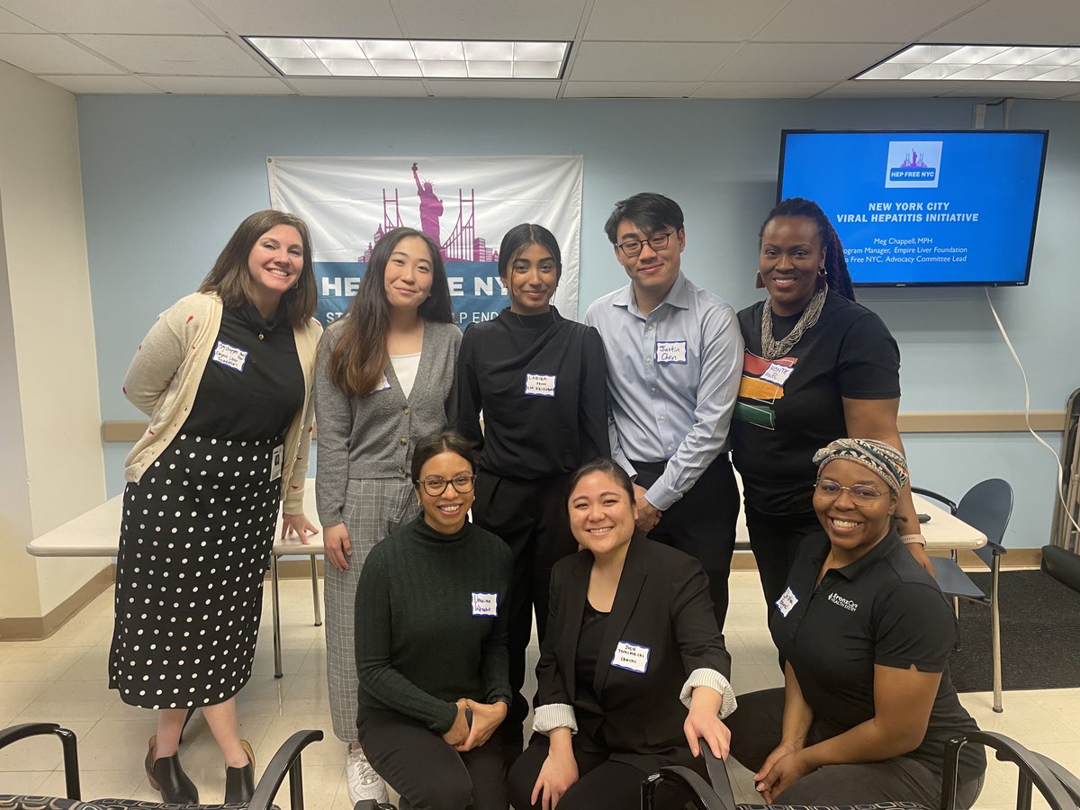 LiverEmpire's tweet photo. @HispanicFed It means the most when health policy makers show up for their Viral Hepatitis Community.  Key #Hepatitis Champions in NYC council that have supported the @NYCCouncil Viral Hepatitis Initiative are  @Lynn4NYC @voteshekar @tiffany_caban @ebottcher @CMSandraUng @KeithPowersNYC https://t.co/9CCACGjJlR