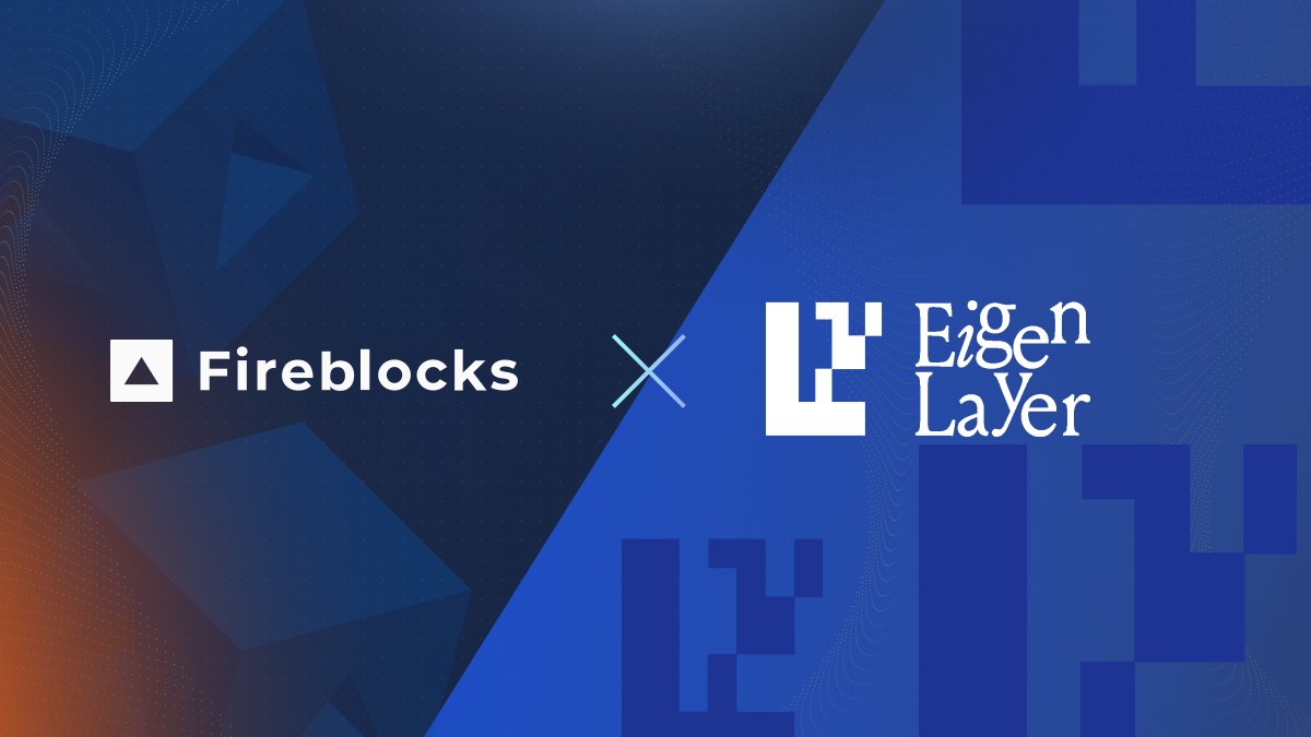 Fireblocks now supports $EIGEN and offers restaking on @eigenlayer. Maximize your ETH assets securely and efficiently. Dive into our blog for all the details → fireblocks.com/blog/fireblock…