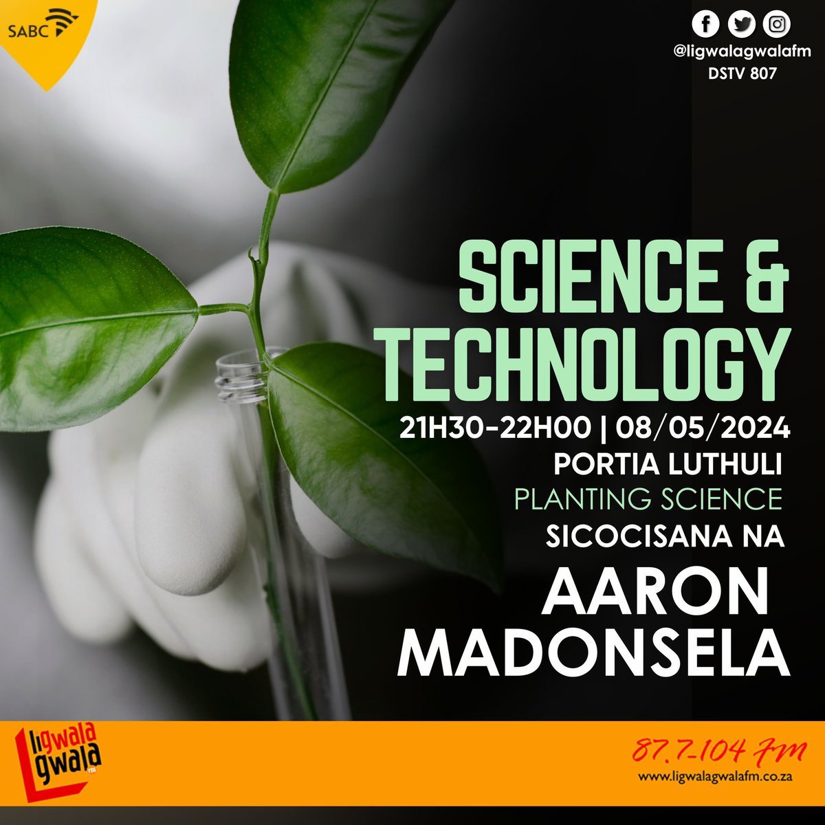 #Science&Technology | 🎙️: @ladyofsoul2 | ku #ligwalagwalafm 📻