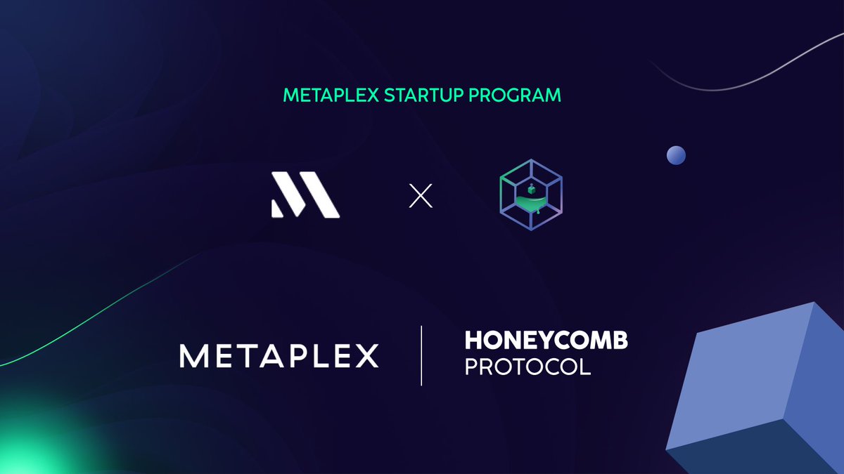Honeycomb Protocol (@honeycomb_prtcl) on Twitter photo Buzz Alert 🐝
We're excited to announce that Honeycomb Protocol has been accepted into the 2024 Metaplex Startup Program 🏆
A quick 🧵 on <a href="/metaplex/">Metaplex 🦾</a> and <a href="/honeycomb_prtcl/">Honeycomb Protocol</a> on why this is a great match Buzz Alert 🐝
We're excited to announce that Honeycomb Protocol has been accepted into the 2024 Metaplex Startup Program 🏆
A quick 🧵 on <a href="/metaplex/">Metaplex 🦾</a> and <a href="/honeycomb_prtcl/">Honeycomb Protocol</a> on why this is a great match