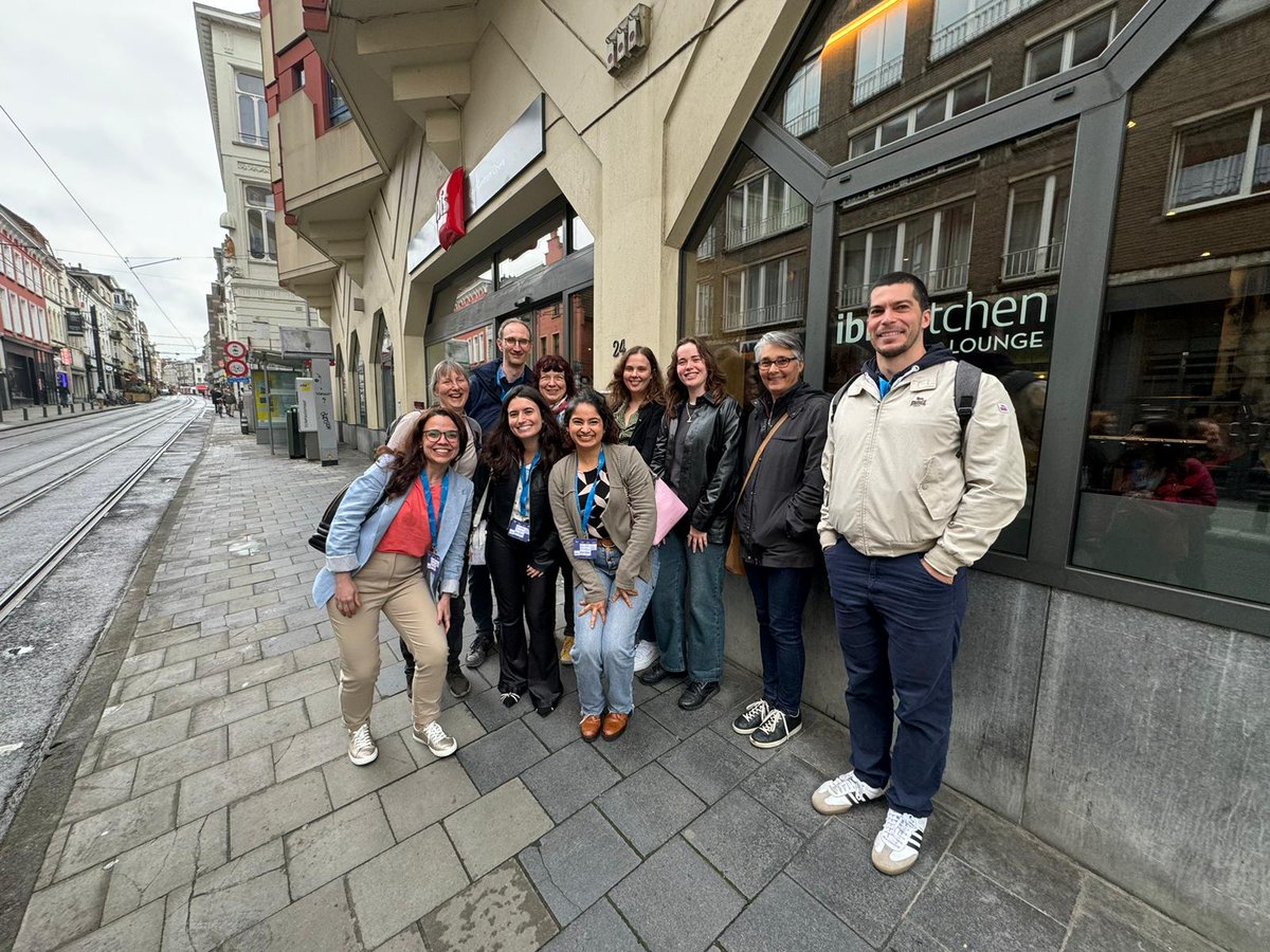 Joint York team in Ghent for the CBM15 conference. Thank you for the fab company! @BiologyatYork @YSBL_York @ChemistryatYork