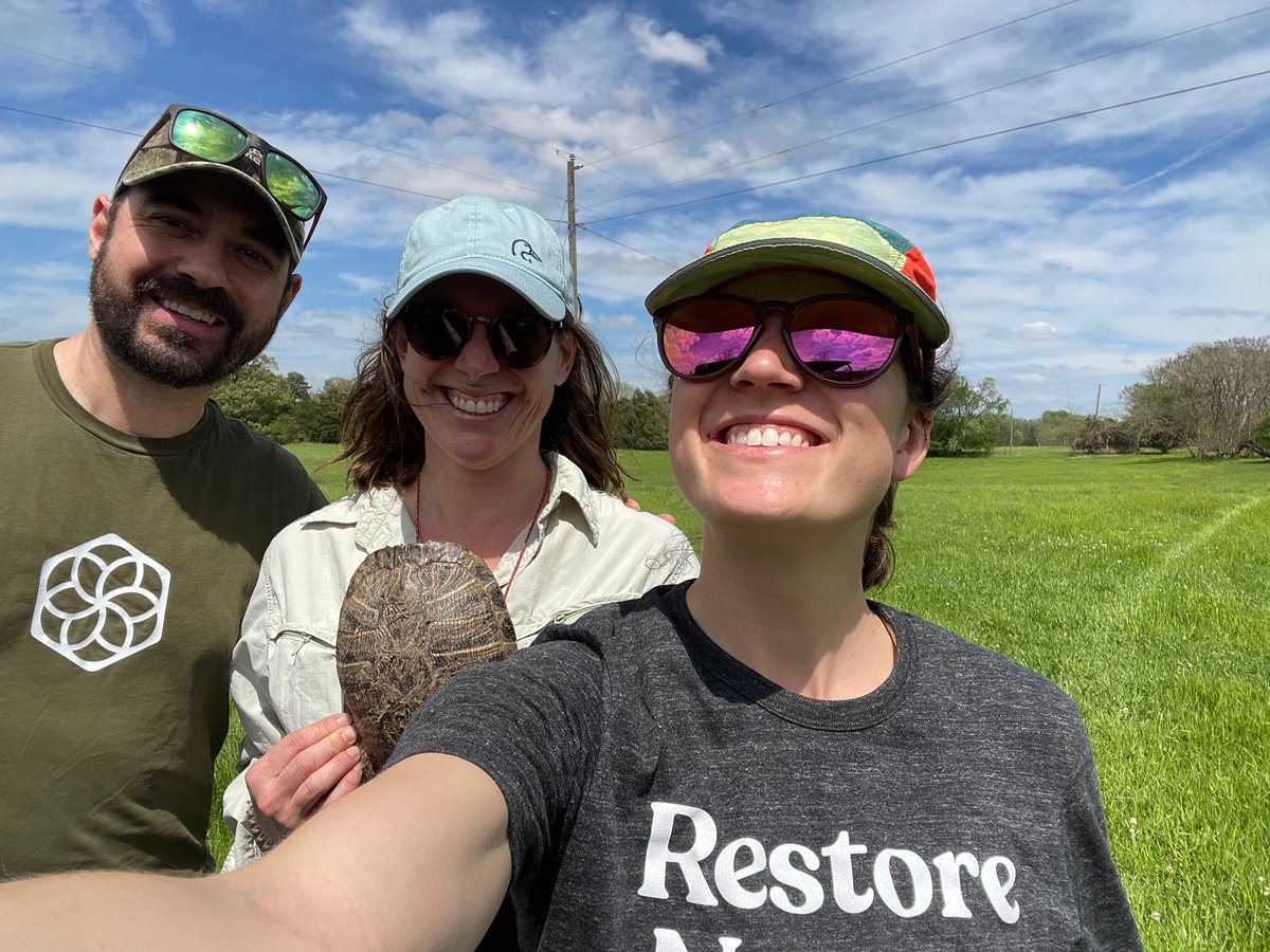 PachamaInc's tweet photo. We recently spent a few days at Flyway Forests with our partners @DucksUnlimited.

Some highlights:
🌱 Seeing our first trees growing
🗣️ Having deep conversations with landowners 
🧬 Taking samples to pilot eDNA monitoring with @NatureMetrics 

Learn more: https://t.co/AN6ylmuFYQ https://t.co/NOvxgnW8pu