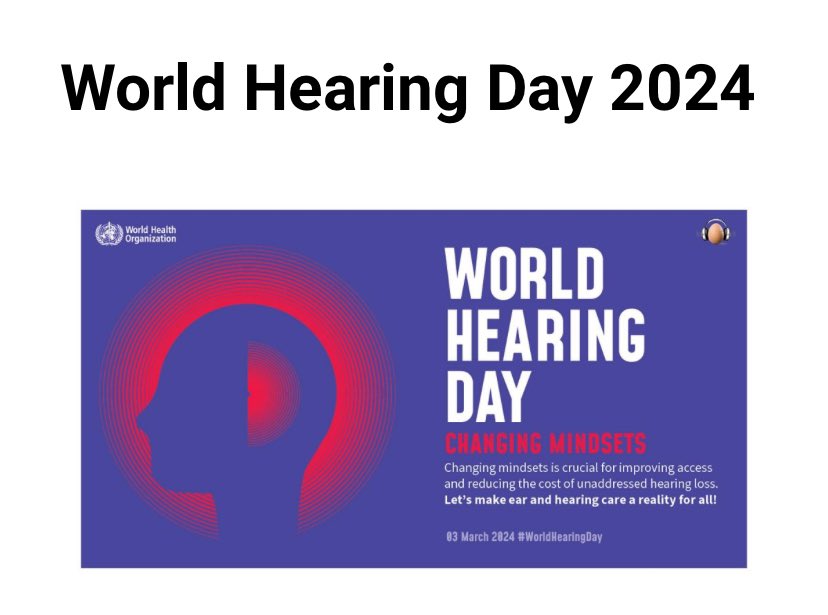 If you organized or undertook any activity on #worldhearingday 2024, make sure you report it to the @WHO and the World Hearing Forum on the website shorturl.at/wDLN1 Reporting open till 15 May 2024. @makelistenings1