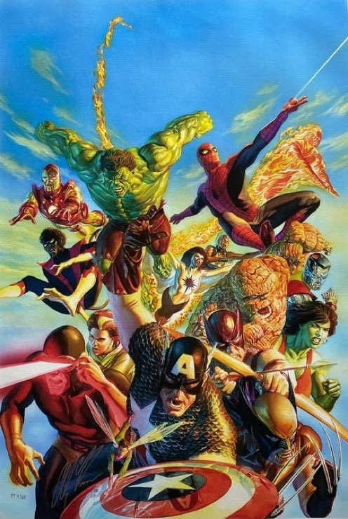 Alex Ross (@thealexrossart) on Twitter photo 2024-05-08 18:14:42