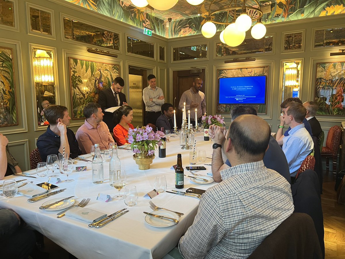 Carole Taylor (@ctaylor230) on Twitter photo An evening with Bristol Heart Institute deep diving into AMI/Cardiogenic shock and the DanGer Shock study supporting their already fantastic work in improving outcomes for this patient group. <a href="/twj1974/">Tom Johnson</a> @Abiomed <a href="/Mariathas83/">Mark Mariathas</a> <a href="/jstrange1/">DrJulianStrange</a> @JNJMedTechUKI An evening with Bristol Heart Institute deep diving into AMI/Cardiogenic shock and the DanGer Shock study supporting their already fantastic work in improving outcomes for this patient group. <a href="/twj1974/">Tom Johnson</a> @Abiomed <a href="/Mariathas83/">Mark Mariathas</a> <a href="/jstrange1/">DrJulianStrange</a> @JNJMedTechUKI