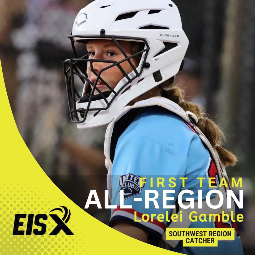 Way to go Lorelei Gamble on being selected First Team All-Region Catcher from Extra Inning Softball! #BlazeOn