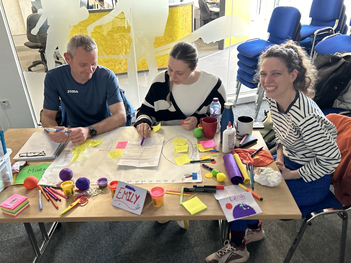 Building on the 2023 TI leadership &amp; workforce development, it truly felt wonderful to reconnect in the feeling &amp; creative space with our VT colleagues.

A privilege to support the trauma informed &amp; responsive strategic vision of <a href="/Jenny_Paterson/">Jenny Paterson</a> and <a href="/venturetrust/">@venturetrust</a> organisation.