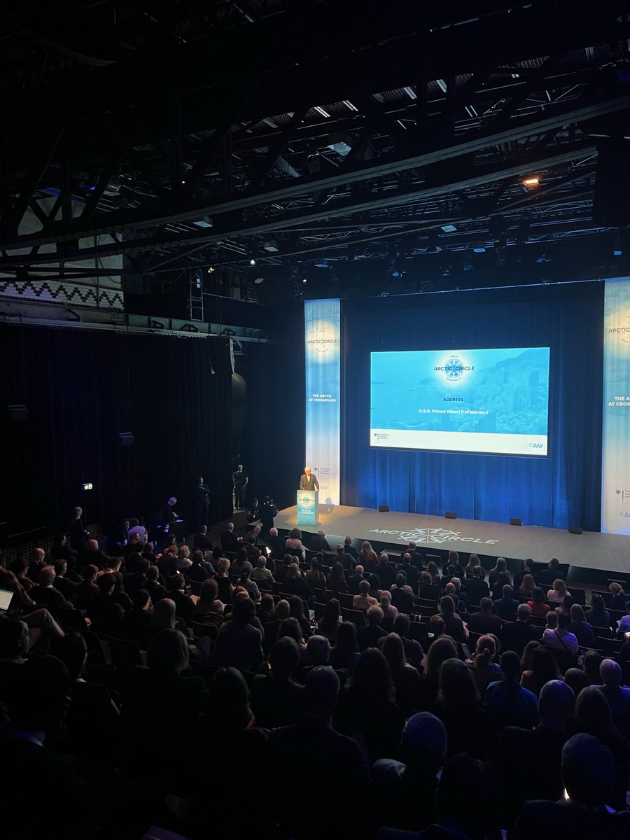 Introducing His Serene Highness Prince Albert, a longstanding ⁦<a href="/_Arctic_Circle/">Arctic Circle</a>⁩ partner, in the final hours of the #Berlin Forum.