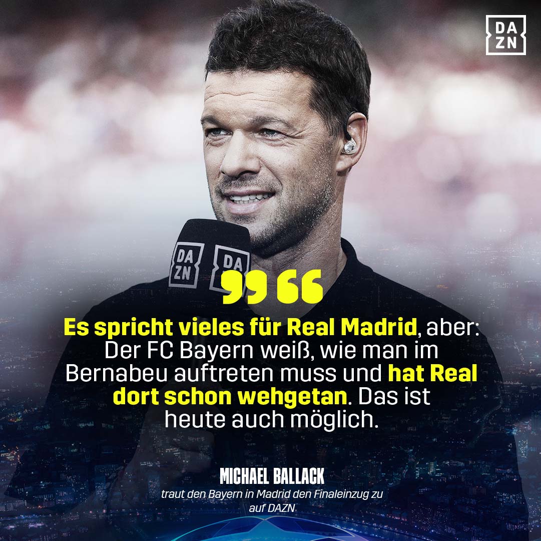 Real oder die Bayern: Wer macht's? 👇 #UCL #RMAFCB