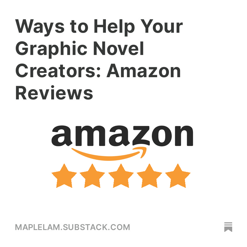 This week, I share why Amazon reviews are important for books, and I demystify the review process to make it a little easier.

Will you kindly give me an honest review for MONKEY KING? I really appreciate it. 🙏

tinyurl.com/mpnmc8cu

#monkeyking #comics #kidlit #reviews