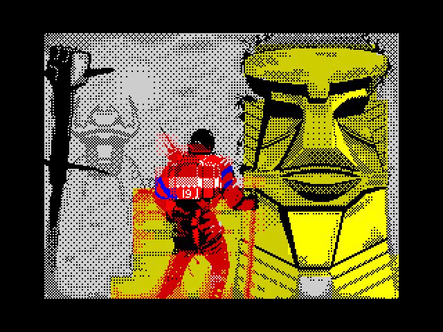 TLtwg's tweet photo. #ZXSpectrum #Art from #Hungary &amp; #Russia

Top left- Galaxy 19  by #Berg  , Hungary
Top right-  Imagine. by Berg
Bottom left- Space Logo.  by Berg
Bottom right- Catofairy.  By #nodeus , Russia https://t.co/TkexJf4mrw