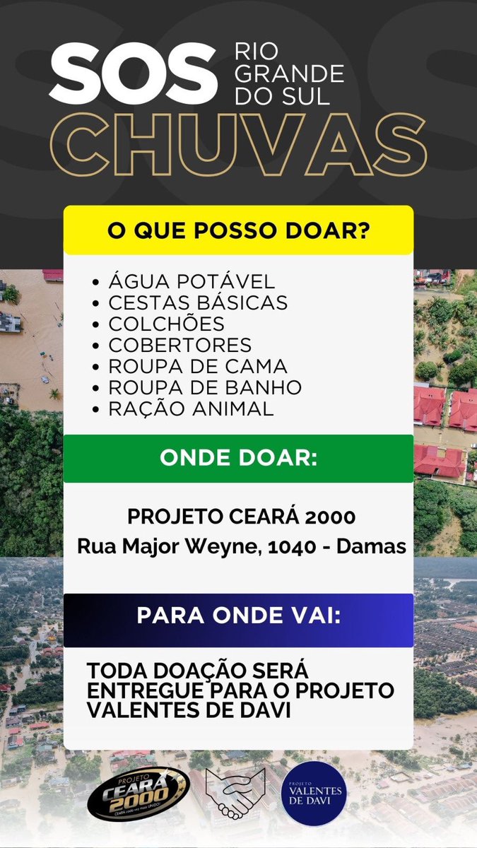 pc2000_'s tweet image. Ponto de coleta! 📦
📍Rua Major Weyne, 1040- Damas