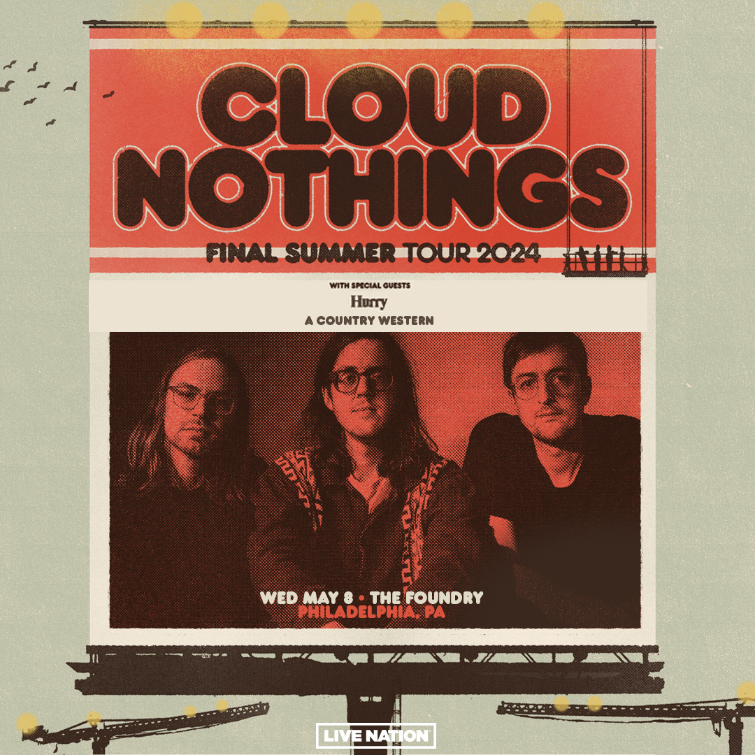 #TONIGHT at The Foundry: @CloudNothings - Final Summer Tour 2024 🚨 ⏰ Box Office: 5:30PM | Doors: 7:30PM | Show: 8:30PM 🎫 👉 livemu.sc/3QApzI2