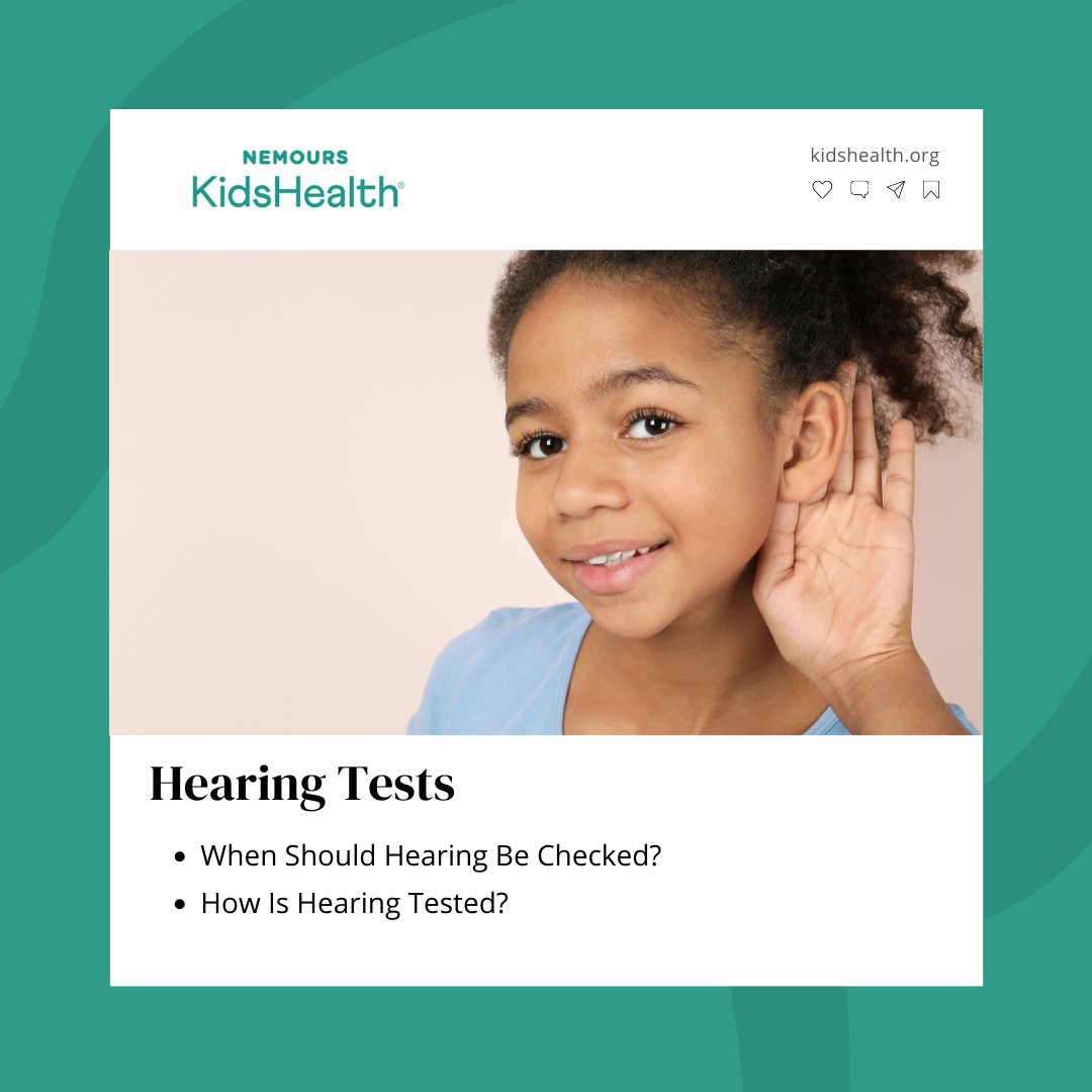 Early detection is key! Kids with hearing loss face challenges in speech, learning, and social skills. Regular screenings, starting at birth, help catch issues early for successful treatment. Learn more about hearing tests: bit.ly/4cNnm5q #HearingAwareness #ChildHealth